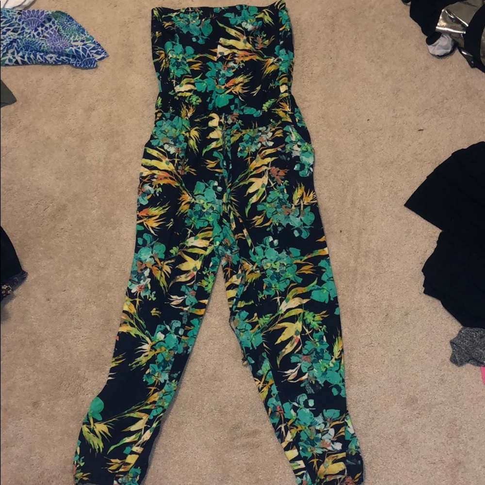Strapless Jumpsuit